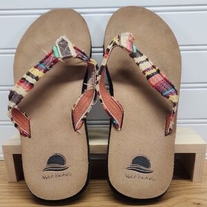 Maui Island Multicolor Sandals Size 8